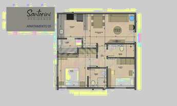 Imagem 2: Santorini Residence - No centro do Bairro Todos os Santos