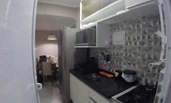 Imagem 5: Apto 35 m2 Rua da Praia Gonzaga Santos c/ 1 Vaga Recém Reformado e Mobiliado