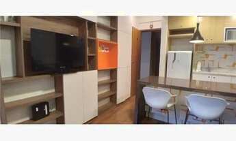 Imagem 4: Apartamento 1 quarto com garagem, todo mobiliado e linda decoração