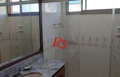 Imagem 6: Apartamento com 3 dormitórios para alugar, 110 m² por R$ 6.284,31/mês - Aparecida - Santos