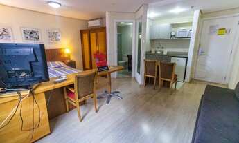 Imagem 3: Flat disponível para locação no Times Square Diamond com 33m² com 1 dormitório e 1 vaga em