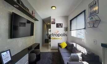 Imagem 3: Cobertura com 2 dormitórios à venda, 108 m² por R$ 425.000,00 - Parque Oratório - Santo An