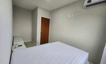 Imagem 3: Apto mobiliado 2 quartos: ar condicionado, sacada, vaga e piscina - São Sebastião, Palhoça