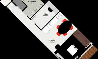 Imagem 7: TRIPLEXS À BEIRA-MAR EM PIRANGI DO NORTE