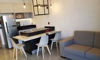 Imagem 4: Apartamento com 1 dormitório para alugar, 56 m² por R$ 4.706,73/mês - Jardim Botânico - Ri