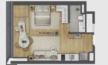 Imagem 7: APTO 1 DORM - JARDINS - COM VAGA