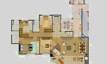 Imagem 5: Apartamento para aluguel tem 275 metros quadrados com 3 quartos em Perdizes - São Paulo