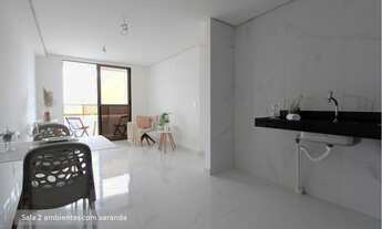 Imagem 7: AP1068) Apartamento com 60m², 2 quartos/suíte, andar alto vista mar, 2 vagas-Cabo Branco