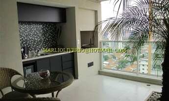 Imagem 2: Apartamento para locação no Brooklin, 198 m2, 03 suítes, escritório, varanda gourmet, tên