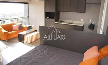 Imagem 2: Apartamento com 1 dormitório para alugar, 35 m² por R$ 3.963,00/mês no Campo Belo - São Pa