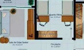 Imagem 3: Breeze Residence - Apartamentos 2 e 3 Quartos (69m² 102m²) Condição Parcelada, Entrega em