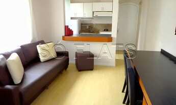 Imagem 3: Mont Clair flat no Jardim Paulista com 1 dorm e 43m² disponível locação