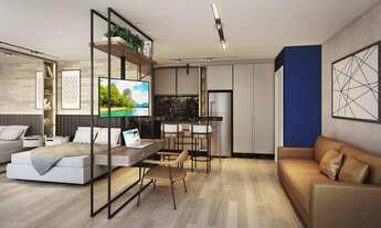 Imagem 6: Studio com 1 dormitório à venda, 28 m² por R$ 372.580,00 - Centro - Curitiba/PR