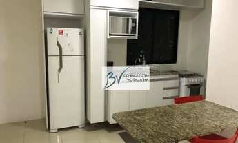 Imagem 3: Apartamento 55 metros, 02 quartos, mobiliado, andar alto, nascente, prédio, vista mar, 50