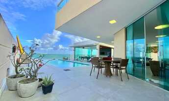 Imagem 2: Espetacular casa a beira mar na praia das conchas em barra de sao miguel