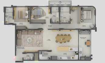 Imagem 6: AURA RESIDENCE Apartamento com 3 dormitórios