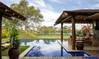 Imagem 6: Casa com 5 suítes e piscina com espaço gourmet em condomínio fechado localizado em Praia d