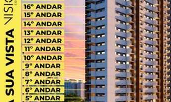 Imagem 4: Apartamento na planta Vision colinas 1 dormitório 33 m2