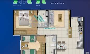 Imagem 1: Apartamento para venda com 02 dormitórios em Passaré - Fortaleza - CE