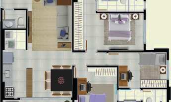 Imagem 4: 90 m², Pronto, 3 suites, sendo 2 americanas, 2 vgs cob. Alameda Leste