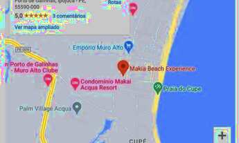 Imagem 2: Flat para venda tem 28 metros quadrados com 1 quarto em Muro Alto - Ipojuca - PE