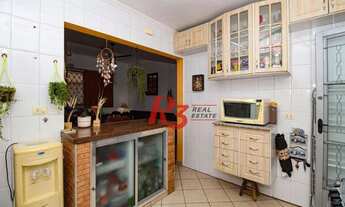 Imagem 6: Apartamento térreo com 3 dormitórios à venda, 95 m² por R$ 480.000 - Gonzaga - Santos/SP