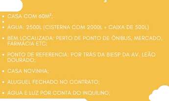 Imagem 2: Aluga-se Casa por trás da B.I.E.S.P. da Avenida Leão Dourado, Rua Carácas 55