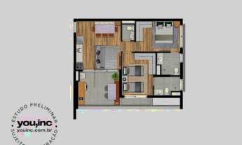 Imagem: DNA VILA MARIANA - Apartamento de 67m com
