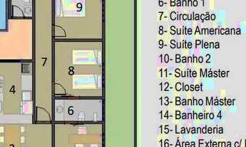 Imagem 3: Casa de condomínio térrea para venda com 176 metros quadrados com 3 quartos