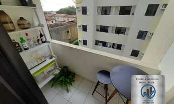 Imagem 5: Apto no Antares, 2/4, suíte, varanda, cozinha americana, móveis planejados, elevador