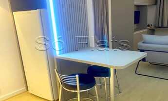 Imagem 3: Flat Staybridge para locação, com uma excelente estrutura no coração do Itaim Bibi