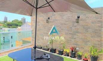 Imagem 4: Cobertura com 2 dormitórios à venda, 140 m² por R$ 680.000,00 - Vila Valparaíso - Santo An