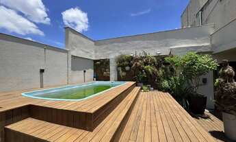 Imagem: Cobertura Linear com piscina e churrasqueira