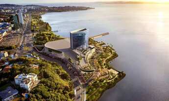 Imagem 7: Sala Pontal do Estaleiro no 15º Andar com Vista Incrível Rio Guaíba