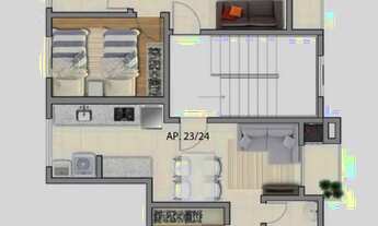 Imagem 7: Apartamento para Venda em São José dos Pinhais, Carioca, 3 dormitórios, 1 suíte, 2 banheir