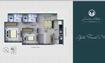 Imagem: Apartamentos na Planta 2/4 Financiamento