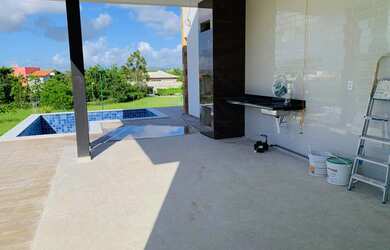 Imagem 3: Casa térrea com 240 metros, 4 suítes, piscina e terraço gourmet Ref.GM-0315