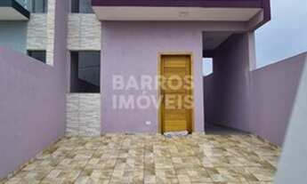 Imagem: Sobrado recém construído com churrasqueira