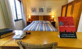 Imagem 5: Flat disponível para locação no Times Square Diamond com 33m² com 1 dormitório e 1 vaga em