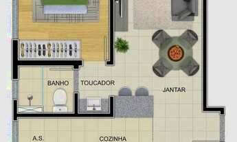Imagem 6: Área privativa 1 quarto - Santa Efigênia - Belo Horizonte/MG