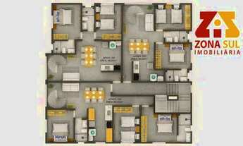 Imagem 3: Apartamento com 2 dormitórios à venda, 56 m² por R$ 280.000,00 - Bessa - João Pessoa/PB