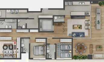 Imagem 6: Apartamento com 3 dormitórios à venda, 171 m² por R$ 5.520.000,00 - Vila Nova Conceição