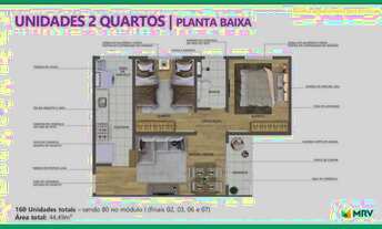 Imagem 3: Apartamento 2/4 com vaga de garagem na PARALELA