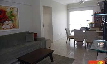 Imagem 4: Apartamento 3 dormitórios com sacada gourmet frente ao mar no bairro Vera Cruz - Mongaguá