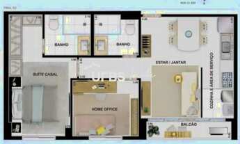 Imagem 5: Soft Jardim América - Apartamento 2 quartos, sendo 1 suíte