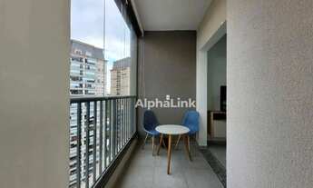 Imagem 6: Apartamento com 2 dormitórios para alugar, 52 m² por R$ 6.024,82/mês - Alphaville - Baruer