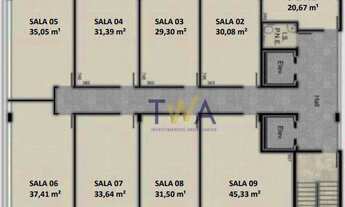 Imagem: Sala à venda, 37 m² por R$ 330.000,00