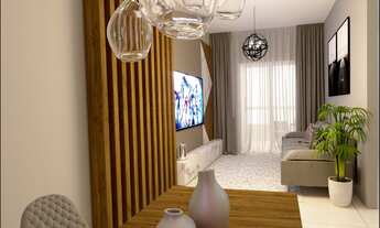 Imagem 3: Apartamento para venda com 71 metros quadrados com 2 quartos em Caiçara - Praia Grande - S