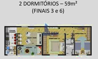 Imagem 2: Apartamento à venda no bairro Baeta Neves - São Bernardo do Campo/SP