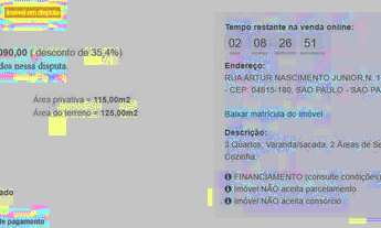 Imagem 7: Casa para venda possui 115 metros quadrados com 3 quartos em Interlagos - São Paulo - SP